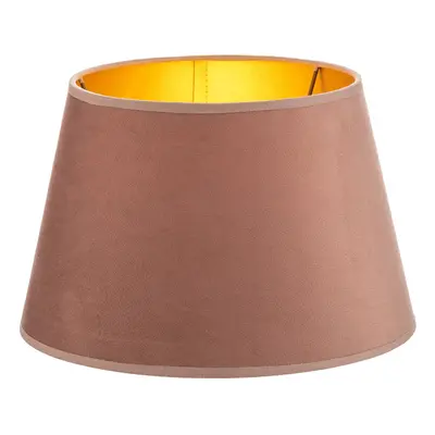 Duolla Stínidlo na lampu Cone výška 18 cm, růžová/zlatá