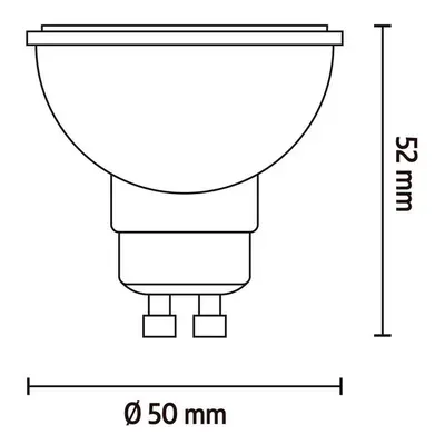 Calex Calex Smart LED reflektor GU10 4,9W CCT RGB