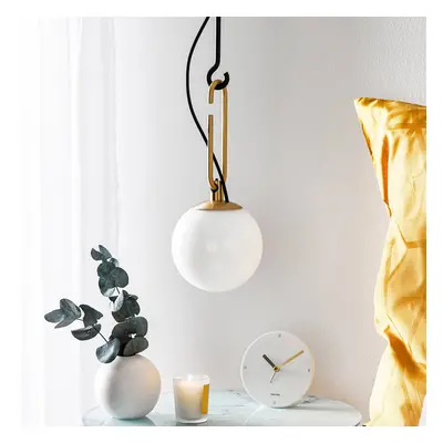 Artemide Skleněná závěsná lampa Artemide nh, Ø 14 cm