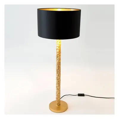 Holländer Stolní lampa Cancelliere Rotonda černá/zlatá 79 cm