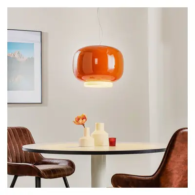 Foscarini Foscarini Chouchin 1 LED závěsné světlo, oranžová