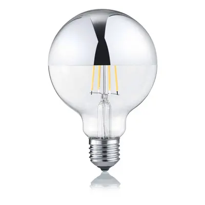 Trio Lighting LED žárovka globe E27 7W 2 700K zrcadlená hlava