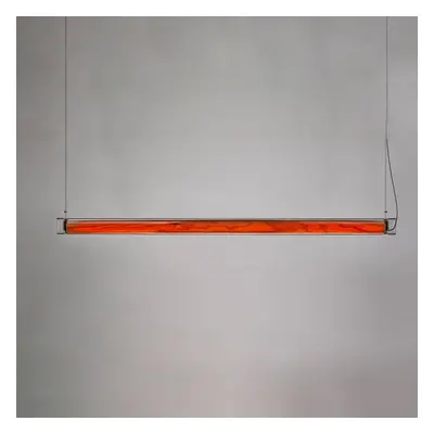 LZF LamPS LZF Estela SH LED závěsné světlo, 120 cm, třešeň