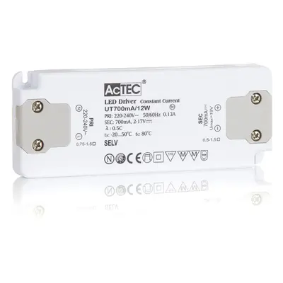 AcTEC AcTEC Slim LED ovladač CC 700mA, 12W