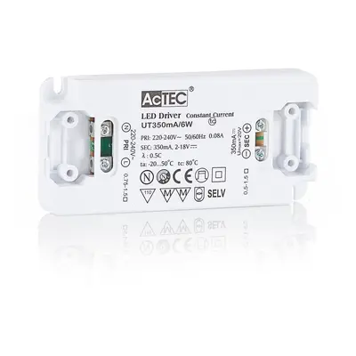 AcTEC AcTEC Slim LED ovladač CC 350mA, 6W