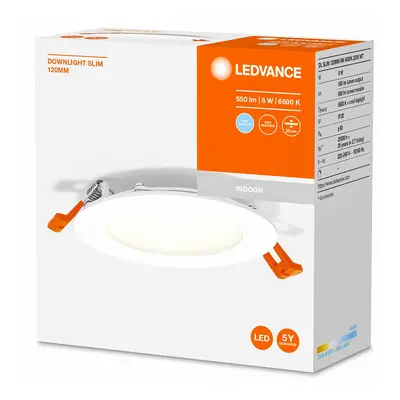 LEDVANCE LEDVANCE Recess Slim LED vestavné svítidlo Ø12cm 6500K