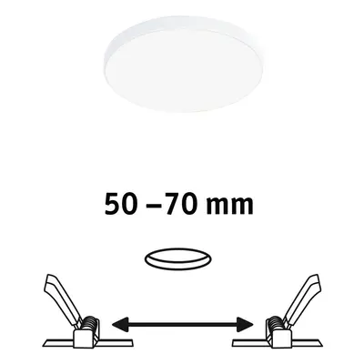 Paulmann Paulmann Veluna Edge IP44 4000K dimm Ø 9cm