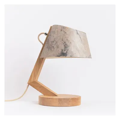 Almut von Wildheim ALMUT 1411 stolní lampa oblá Ø23cm kámen