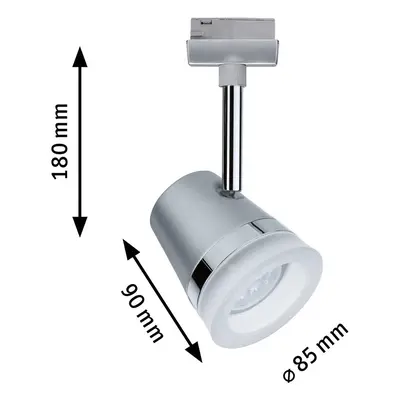 Paulmann Paulmann URail Cone, ZigBee, CCT, matný chrom