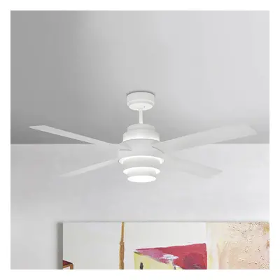 FARO BARCELONA Efektivní stropní ventilátor Disc s LED