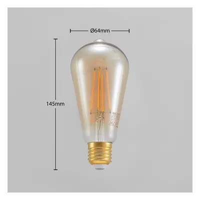 Arcchio LED žárovka E27 ST64 6,5W 2500K 3 st. stmívač