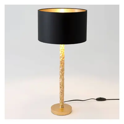 Holländer Stolní lampa Cancelliere Rotonda černá/zlatá 57 cm