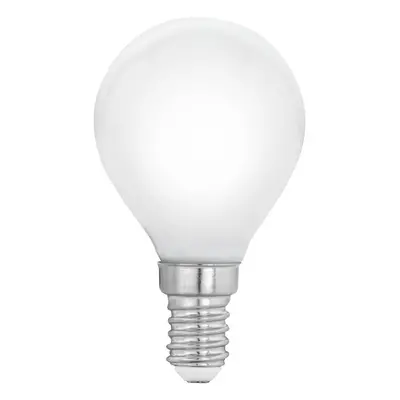 EGLO LED žárovka E14 P45 4 W, teplá bílá, opál