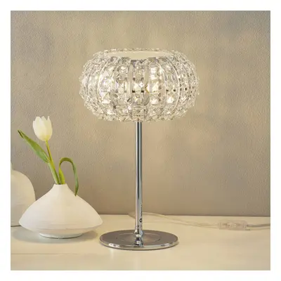 Schuller Valencia Stolní lampa DIAMOND s křišťály 24 cm