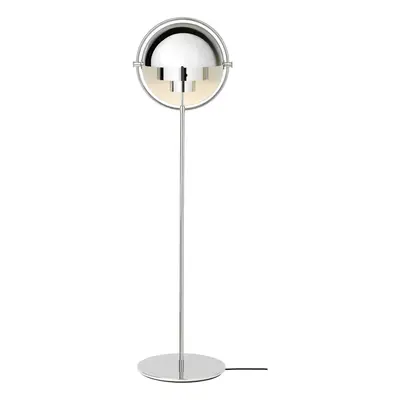 GUBI Stojací lampa GUBI Multi-Lite, výška 148 cm, chrom/chrom