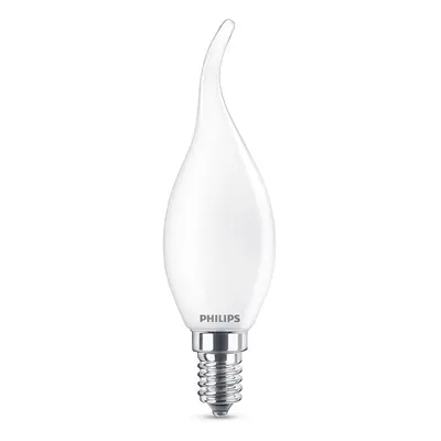 Philips E14 BA35 2.2W LED svíčka náraz větru 2.700K matná