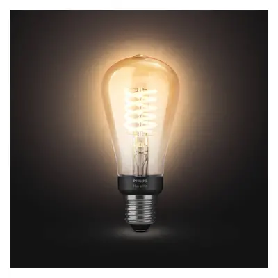 Philips Hue Philips Hue White E27 7W ST64 filament 2 100K