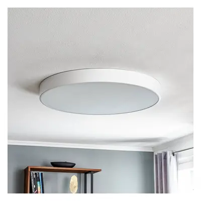 TEMAR LIGHTING Stropní světlo Cleo 800, senzor, Ø 78cm bílá