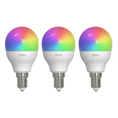 LUUMR LUUMR Smart LED žárovka E14 4,9W RGBW CCT Tuya matná 3-pack