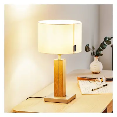 HerzBlut HerzBlut Dana stolní lampa dub přírodní bílá, 41cm