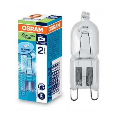 OSRAM G9 20W čirá Halopin 2 000 h