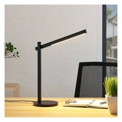 Lindby Stolní LED lampa Lindby Loretta, 43 cm, černá, CCT