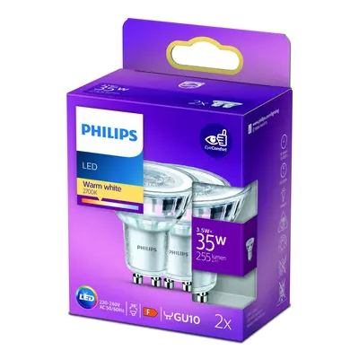 Philips Philips LED reflektor GU10 3,5W 2 700K 36° 3ks