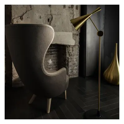 Tom Dixon Tom Dixon Beat Floor stojací lampa, mosaz