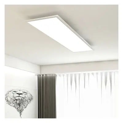 Briloner LED panel Simple, bílá, ultra plochý, 119,5x29,5cm