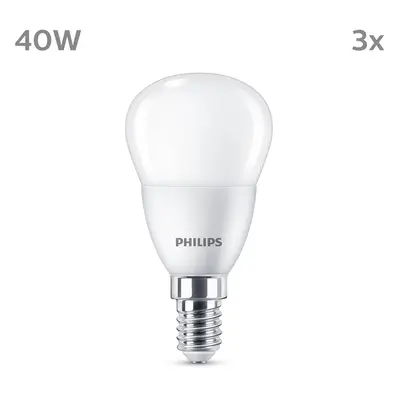 Philips Philips LED žárovka E14 4,9W 470m 2 700K matná 3ks