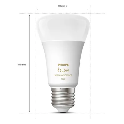 Philips Hue Philips Hue White Ambiance E27 3 ks startér