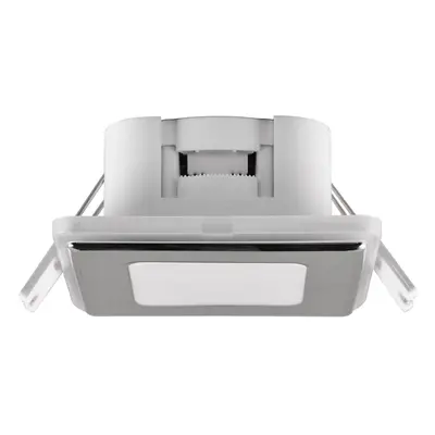 Trio Lighting LED podhledové Nimbus IP44 8,5x8,5cm 830 chrom