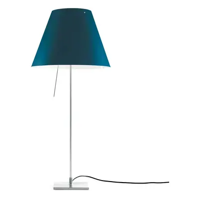 Luceplan Luceplan Costanza stolní lampa D13if hliník/modrá