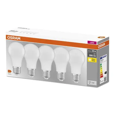 OSRAM OSRAM Base Classic A LED žárovka E27 8,5W 806lm 5k