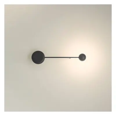 Vibia Vibia Pin - černé LED nástěnné světlo