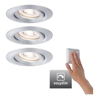 Paulmann Paulmann Nova mini Plus LED easydim 3ks hliník