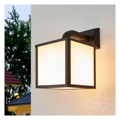 Trio Lighting Venkovní nástěnné svítidlo Cubango LED, stínítko ve tvaru kostky