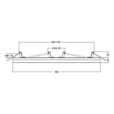 BRUMBERG BRUMBERG Moon Maxi LED stropní panel RC CCT Ø33cm