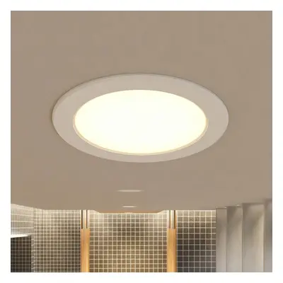 PRIOS Prios LED vestavné svítidlo Rida, 22,5 cm, 25 W, 3 jednotky, CCT,