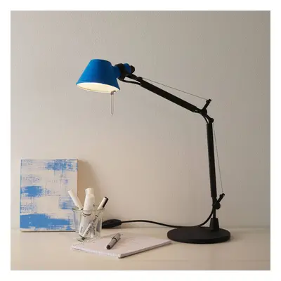 Artemide Stolní lampa Artemide Tolomeo Micro Bicolour černá/modrá