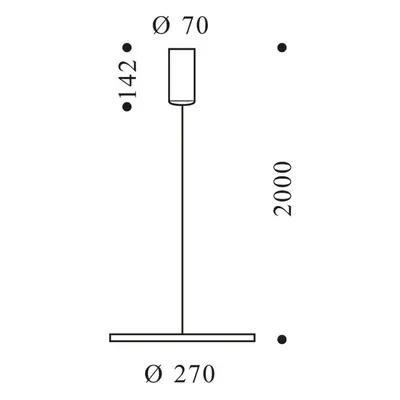 Oligo OLIGO Decent Max LED závěsné světlo hliník