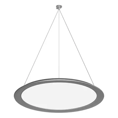 FAGERHULT Fagerhult Appareo Round Ø67,5cm DALI 840 stříbrná