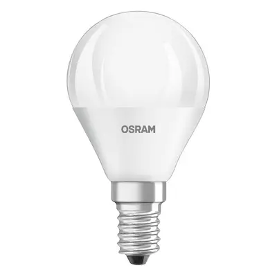 OSRAM OSRAM LED kapka E14 4,9W Base P40 840 matná 3ks