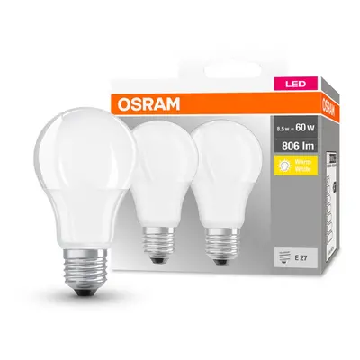 OSRAM OSRAM LED žárovka Classic E27 8,5W 2700K 806lm 2ks