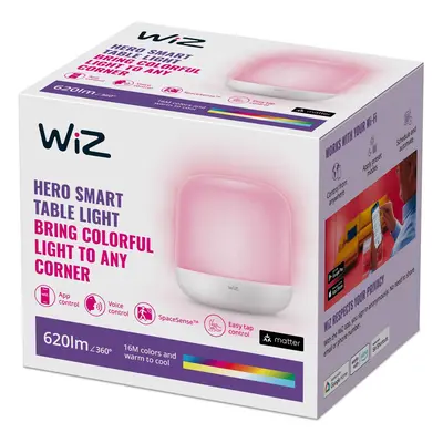 WiZ WiZ Hero LED stolní lampa RGBW, přenosná