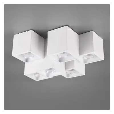 Trio Lighting Stropní světlo Fernando, 6 zdrojů, bílá matná