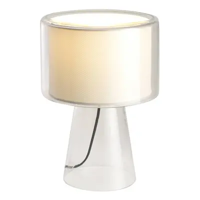 Marset Stolní lampa MARSET Mercer, polyester, Ø 29 cm