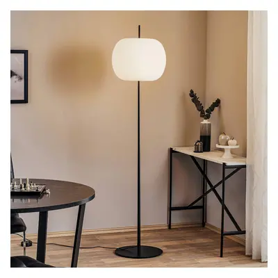 kdln kdln stojací lampa Kushi XL, černá, výška 185 cm, stmívač