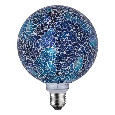 Paulmann Paulmann E27 LED globe 5W Miracle Mosaic modrá