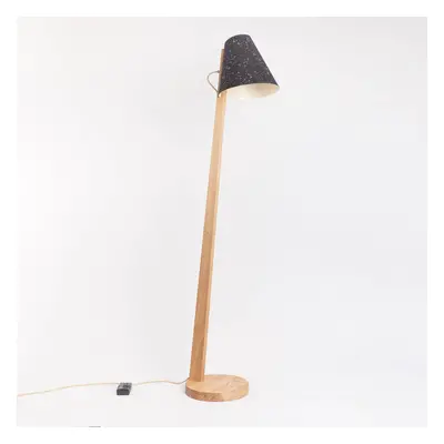 Almut von Wildheim ALMUT 1411 stojací lampa oblá Ø30cm korek